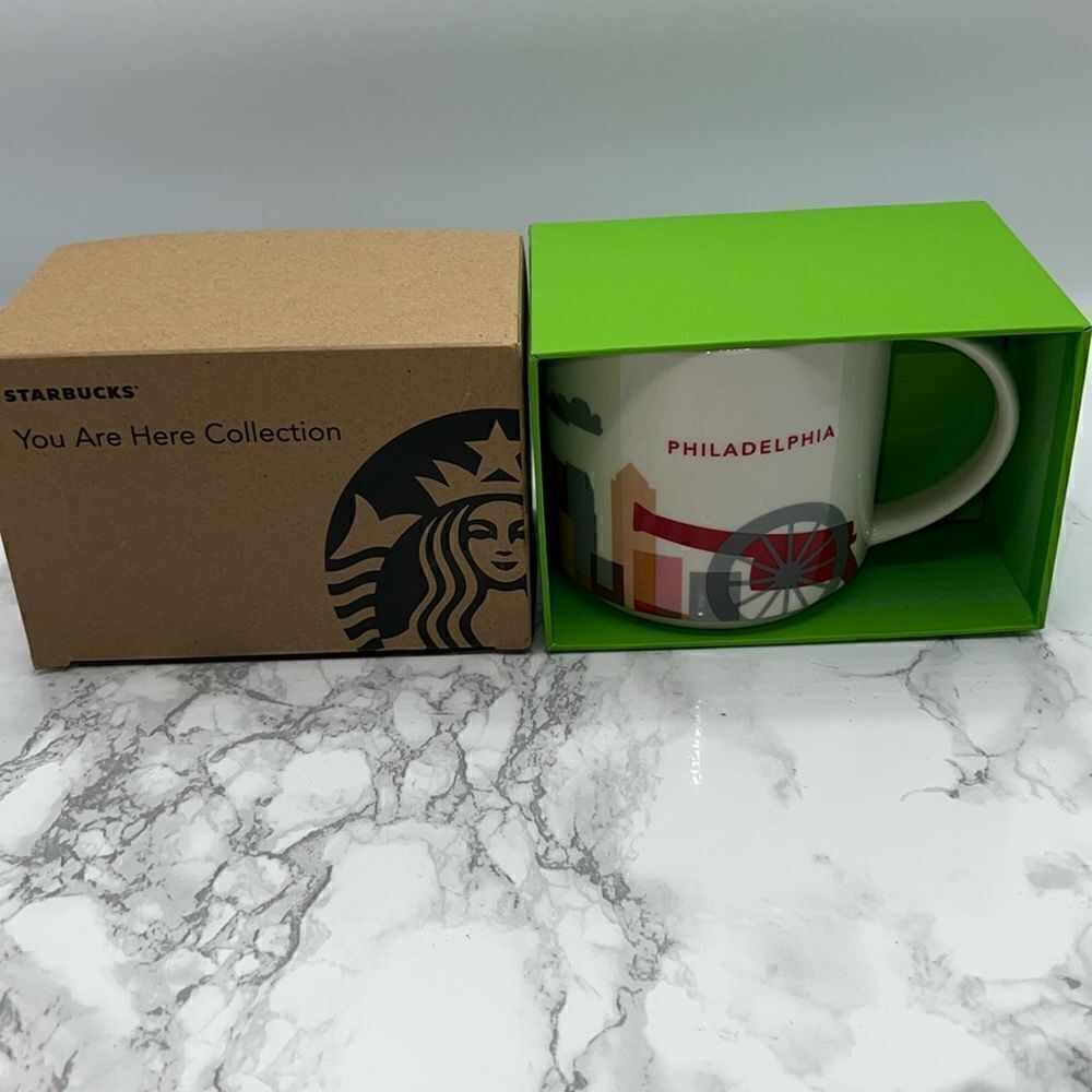 STARBUCKS 2017 Philadelphia You Are Here Collection Coffee Mug-14 fl Oz NEW!